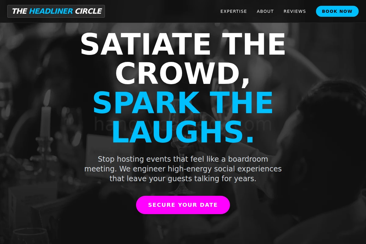 Sarcasm Event Planning