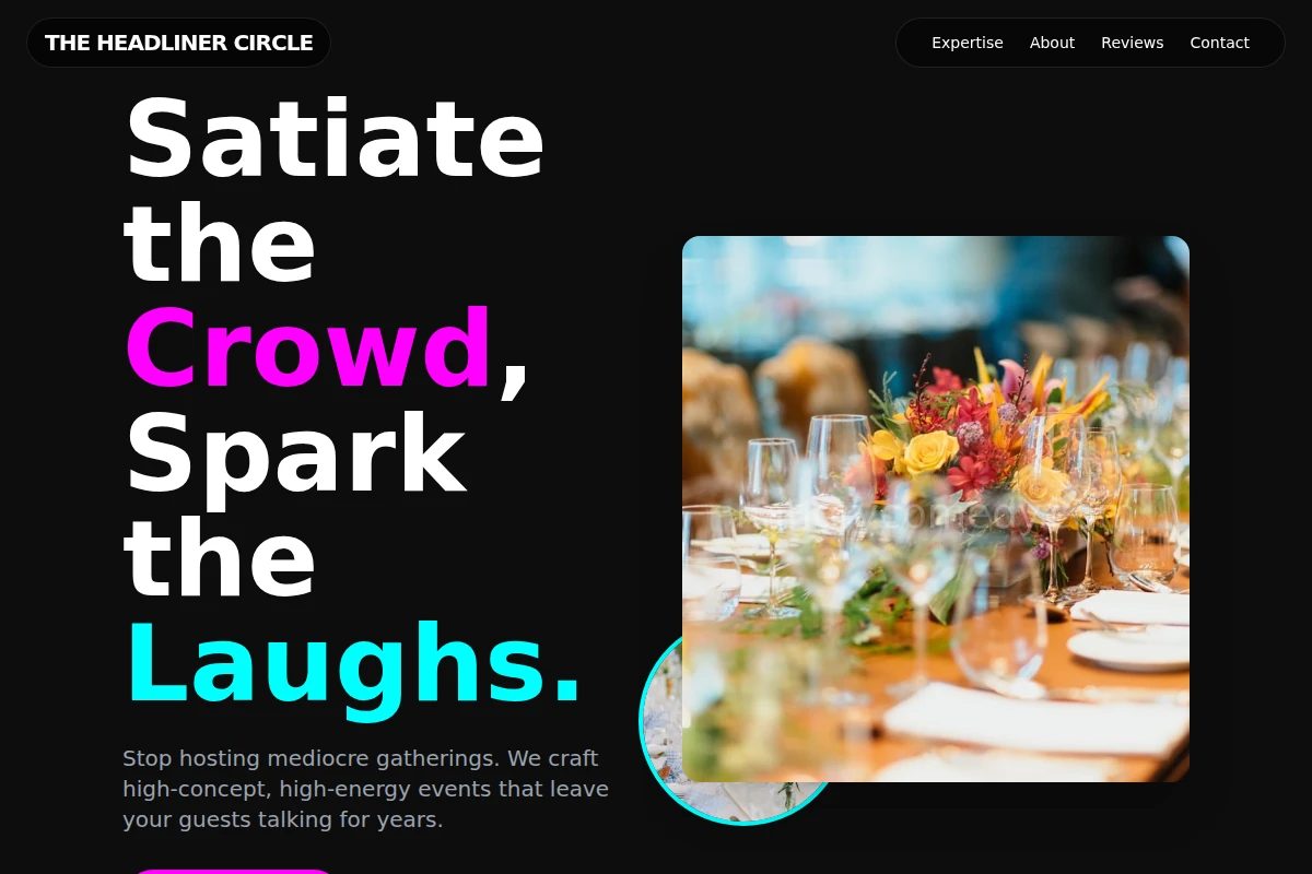 Irony Event Planning
